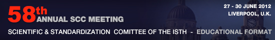 58th Annual Meeting of the SSC of the ISTH